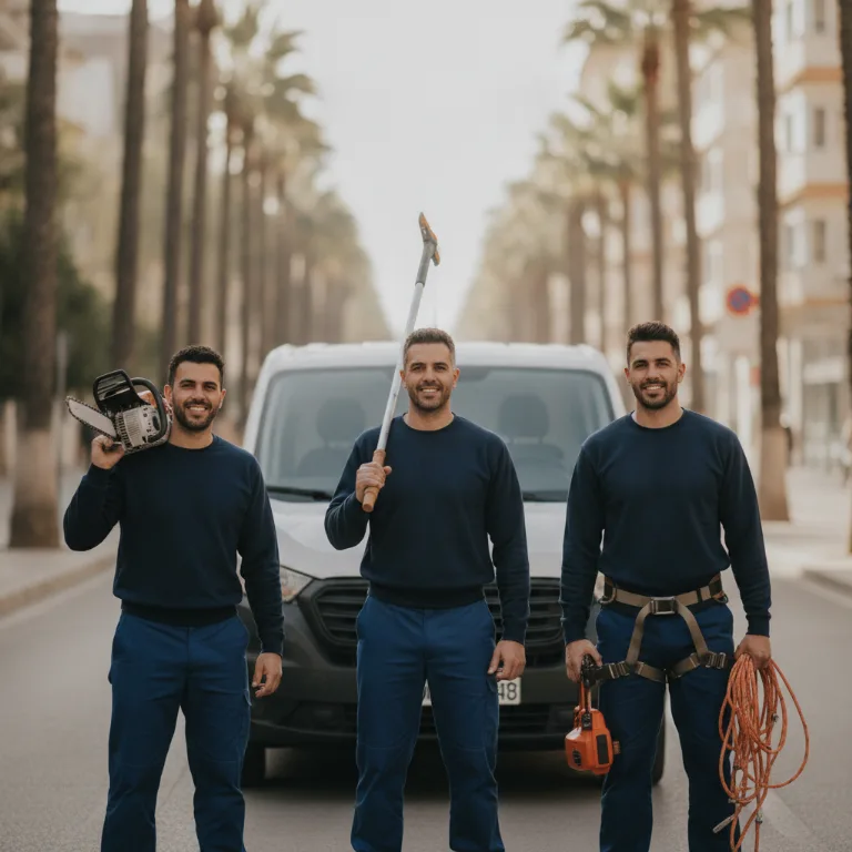 Tala de Árboles equipo en Cadiz